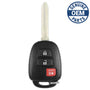 Replacement Keyless Entry Remote Control Key Fob Case Fit for BMW 1 3 5 7 Series X1 X5 X6 M5 M6 Key Fob Cover Shell 4 Buttons